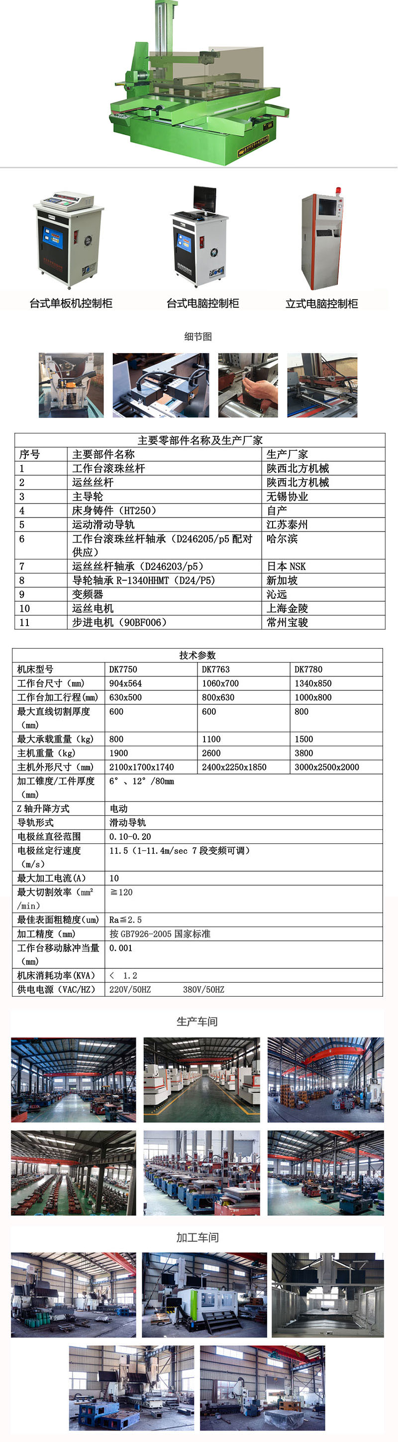 快走絲，DK7780快走絲線切割機(jī)床2