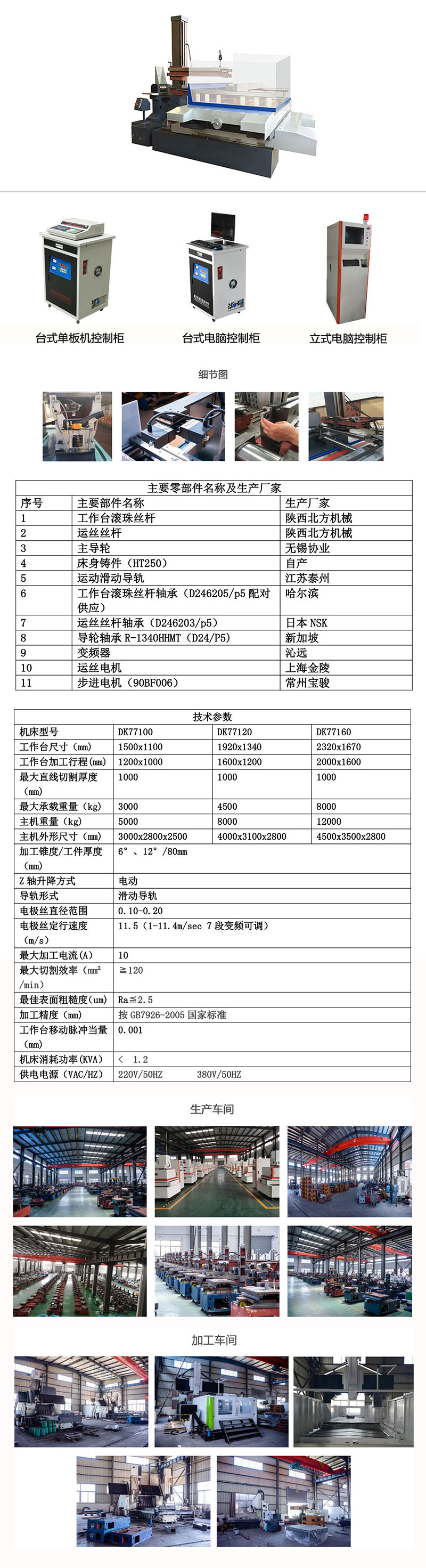快走絲，DK77100快走絲線切割機(jī)床2